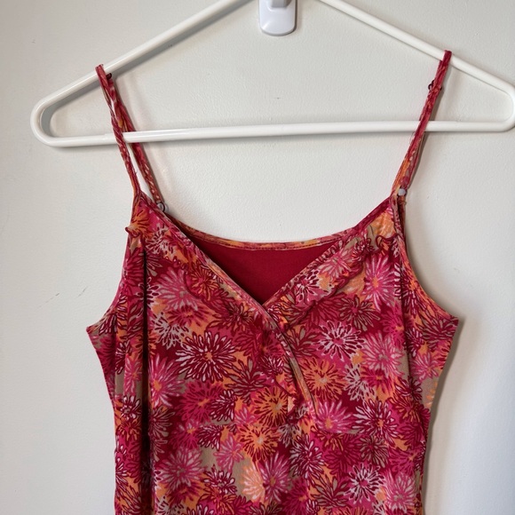 Mexx Y2K dress crossover ruffle babydoll style spaghetti straps adjustable lined - Picture 2 of 8